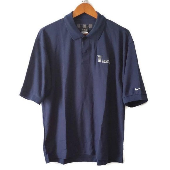 Nike Other - Men’s Nike Dri-Fit MSRB F1 Nay Golf Shirt